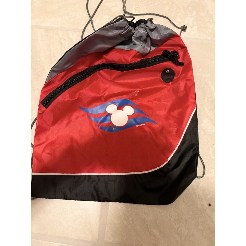 Disney Cruise Line Castaway Club Red DCL Cross Sling Bag